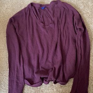 Aeropostale long sleeve, dark maroon